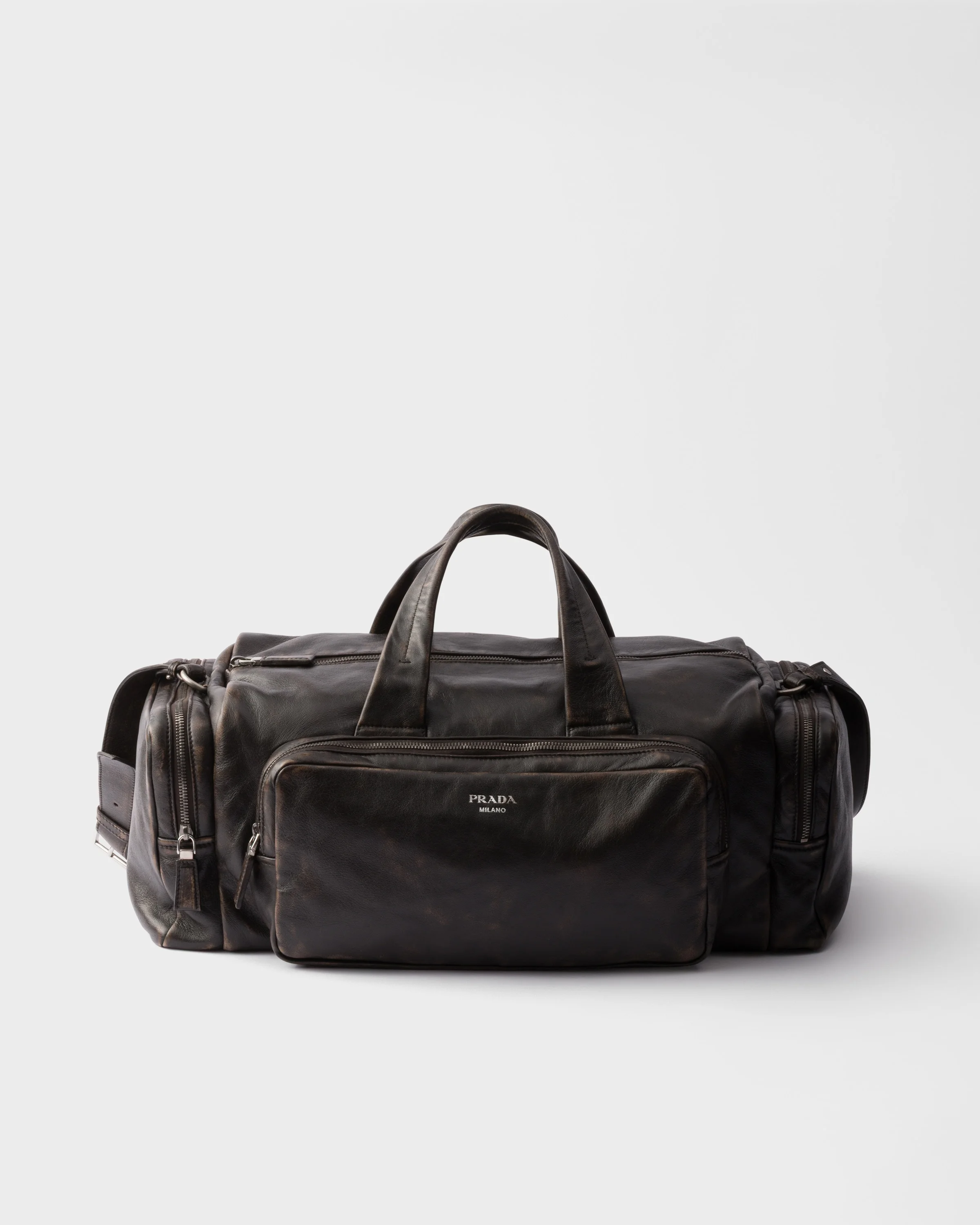Nappa leather duffel bag - 1