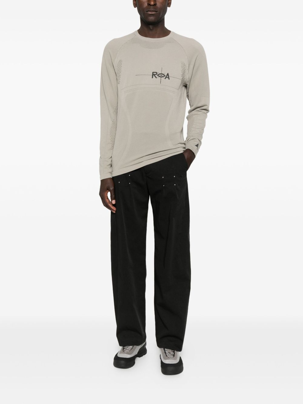 seamless long-sleeve T-shirt - 2