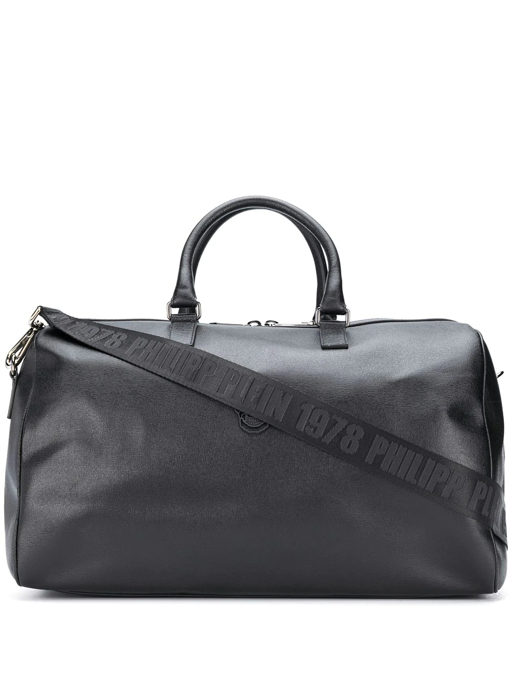 matte leather holdall bag - 1