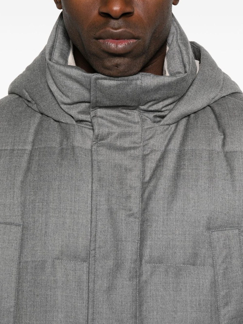 hooded quilted coat 5