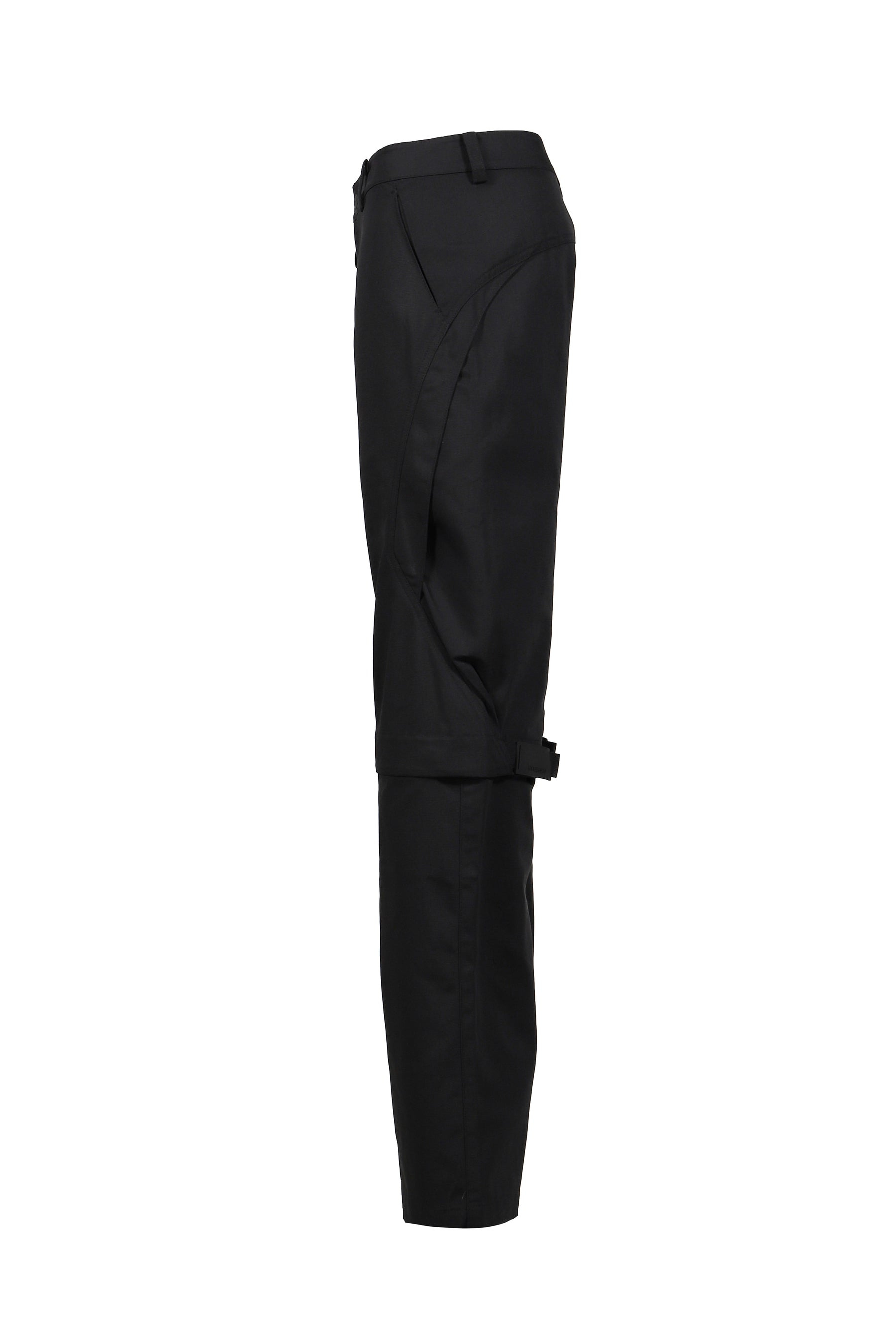 CONVERTIBLE MOTO PANTS  / BLK - 7