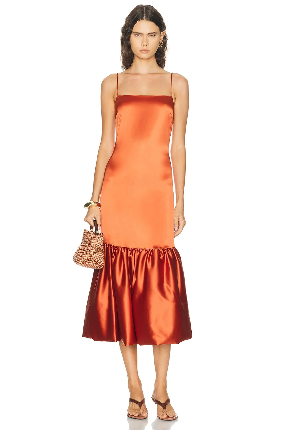 Sydney Ruffle Hem Gown - 1