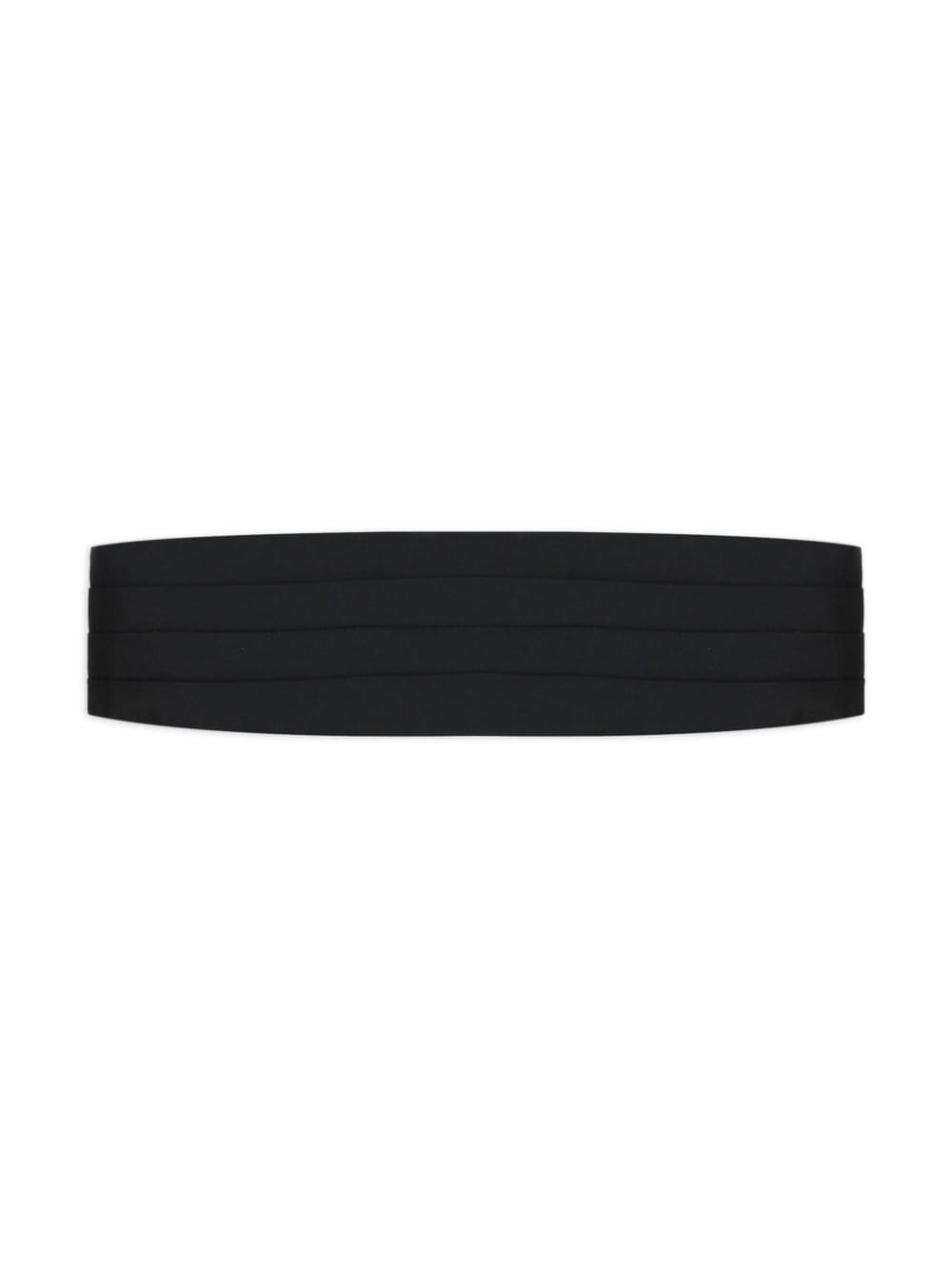 silver hardware silk belt - 2