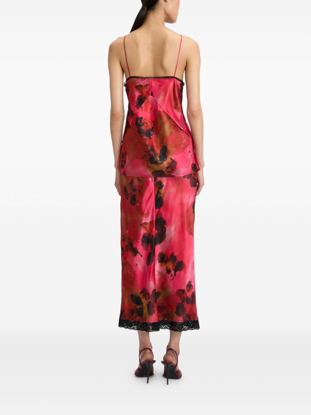 floral-print maxi dress - 4
