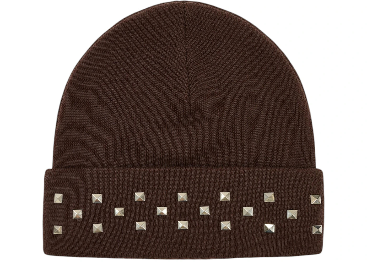 Palace Emotional Studded Beanie Brown - 2