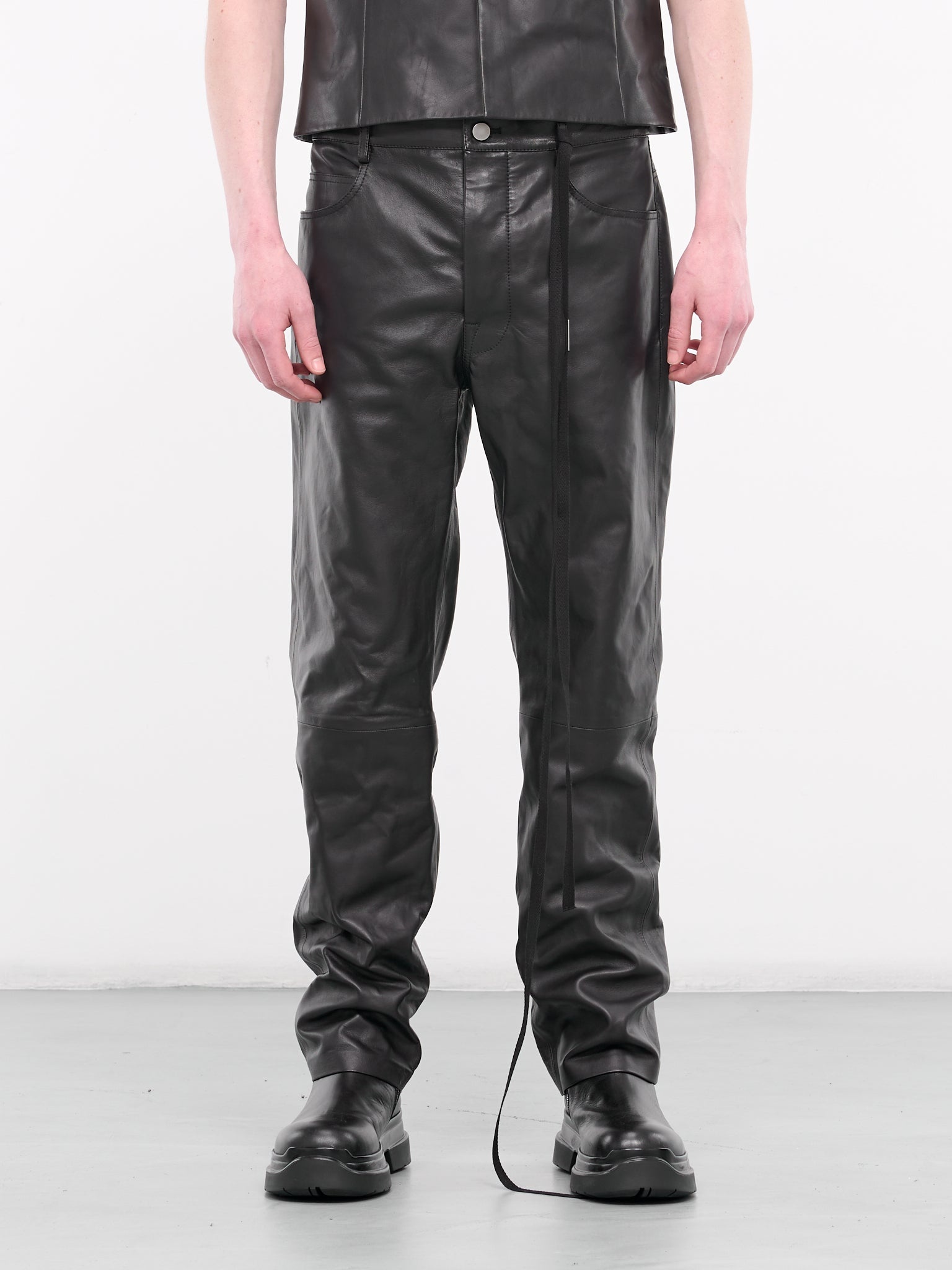 Govaart Leather Trousers - 1