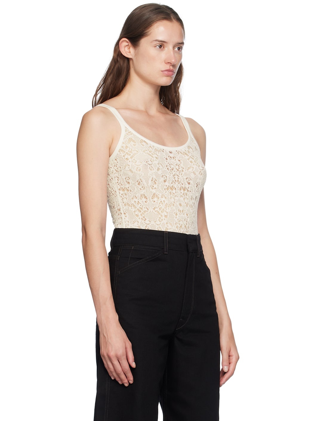 White Desnos Bodysuit - 2