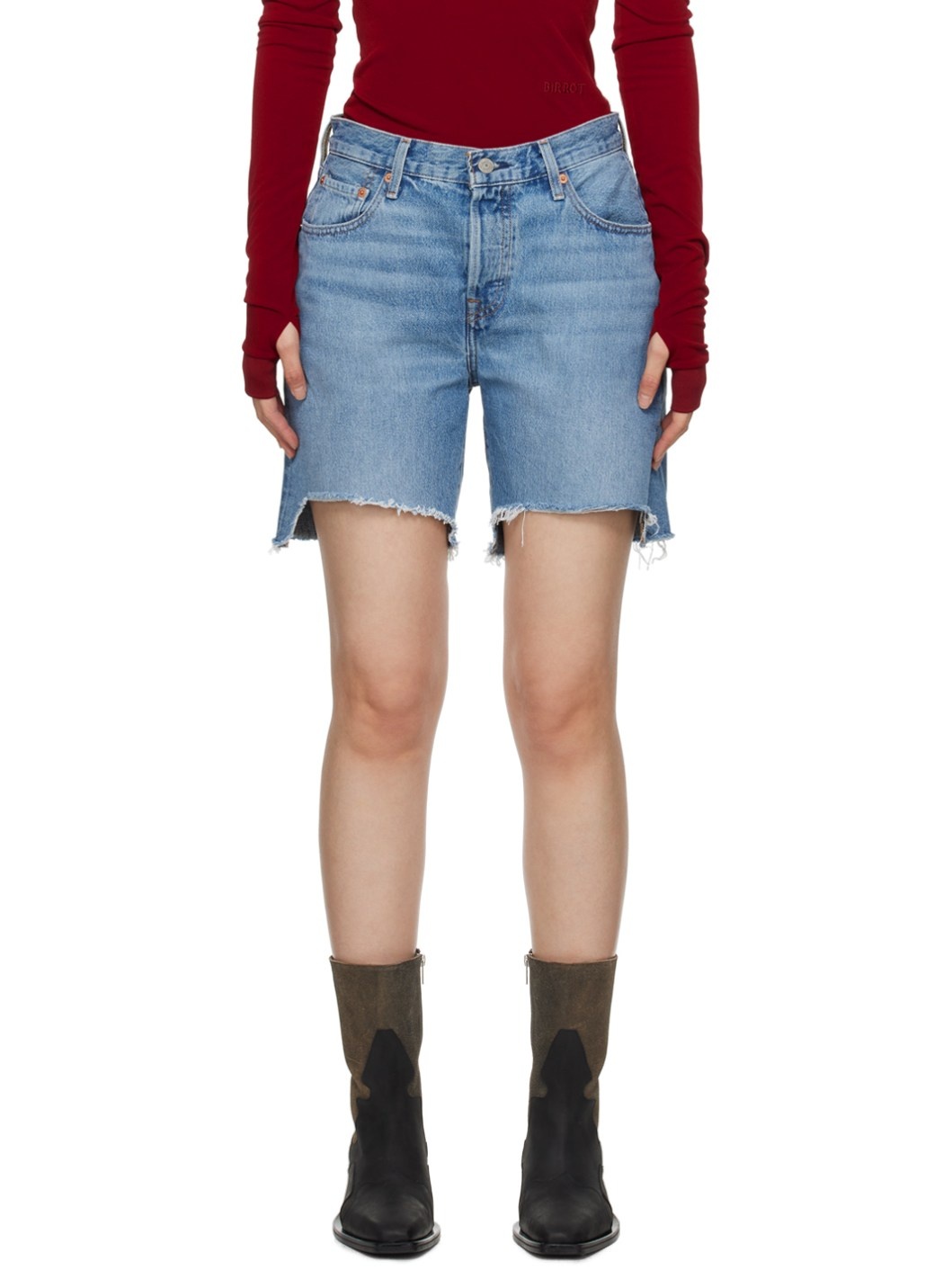 Blue 501 '90s Denim Shorts - 1