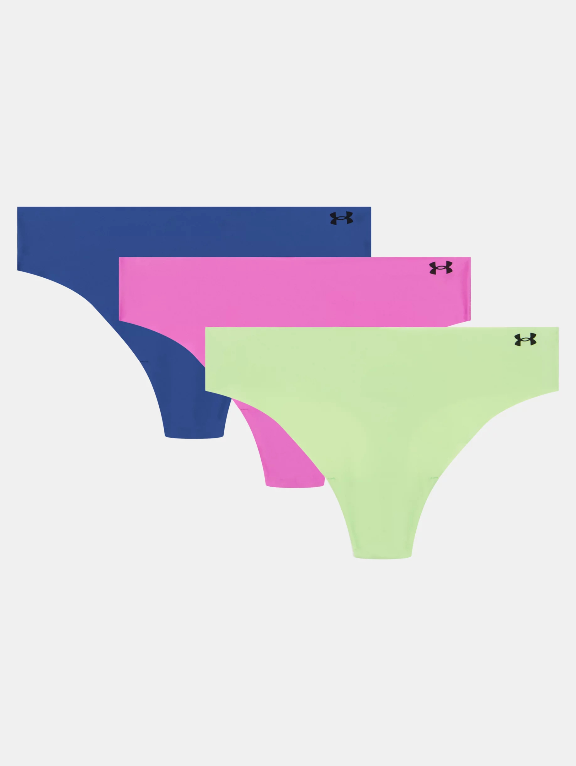 Women's UA Pure Stretch 3-Pack No Show Thong - 5