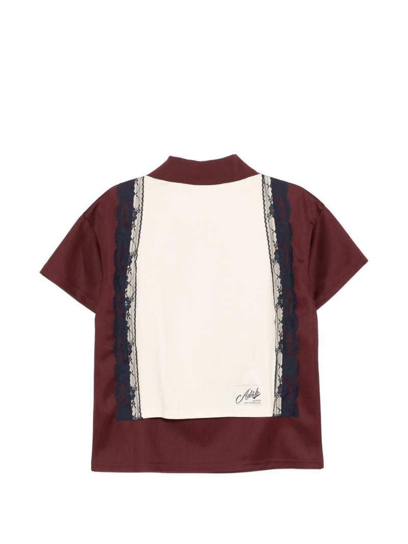 Andersson Bell lace polo jersey top outlook