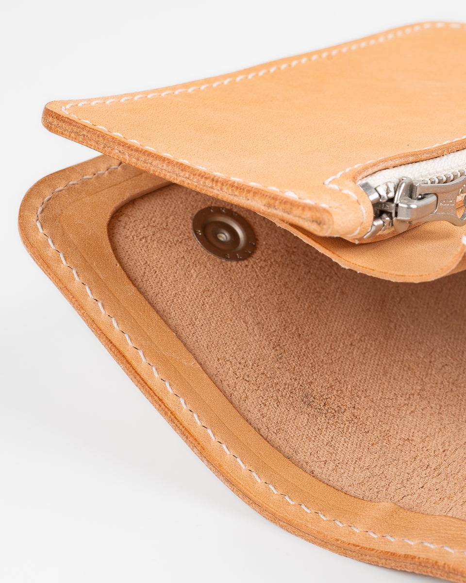 OGL BRAVE HORSEHIDE CONDOR MID WALLET - NATURAL - 10