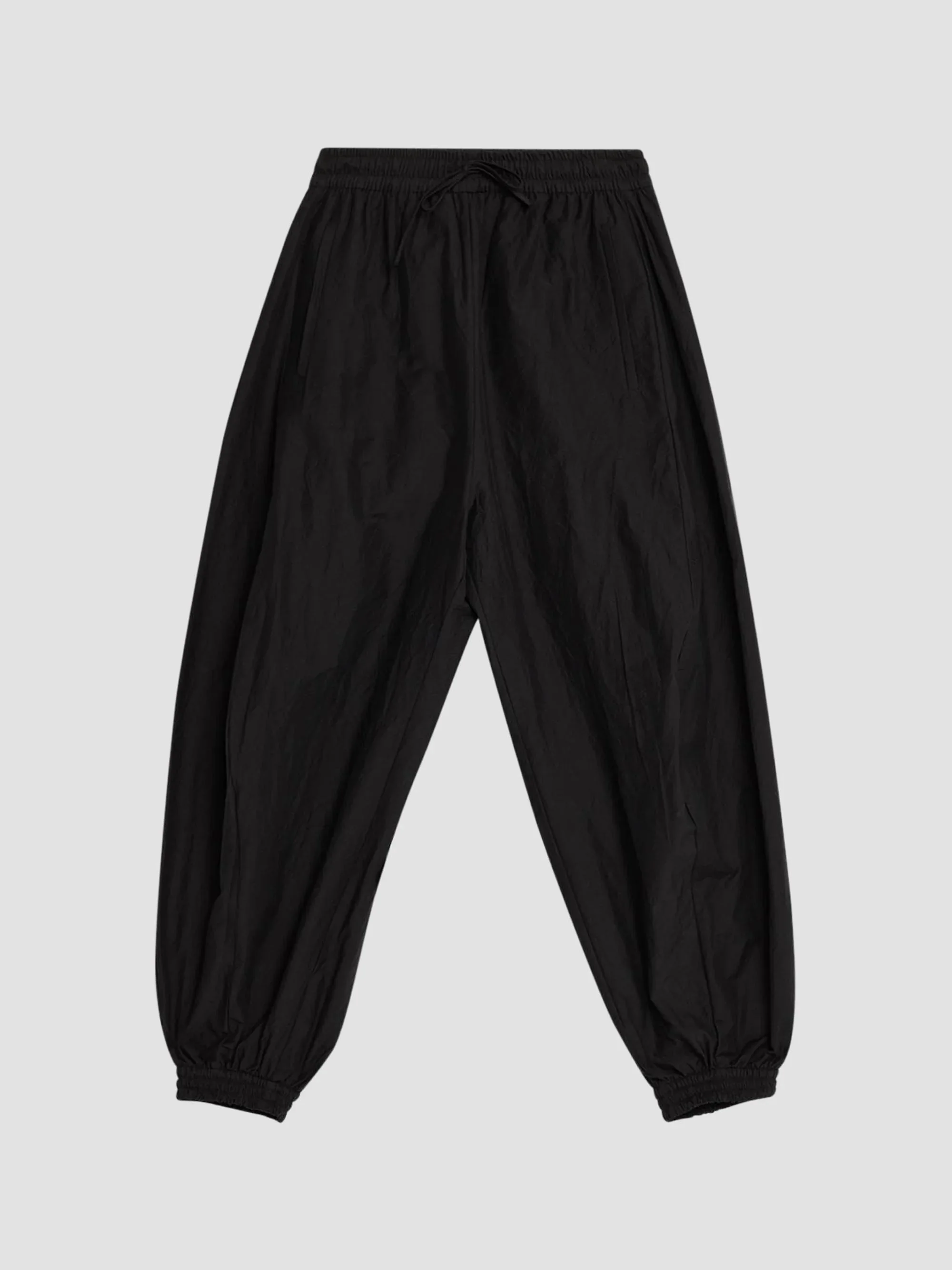 Men Balloon Track Pants - Black - 1
