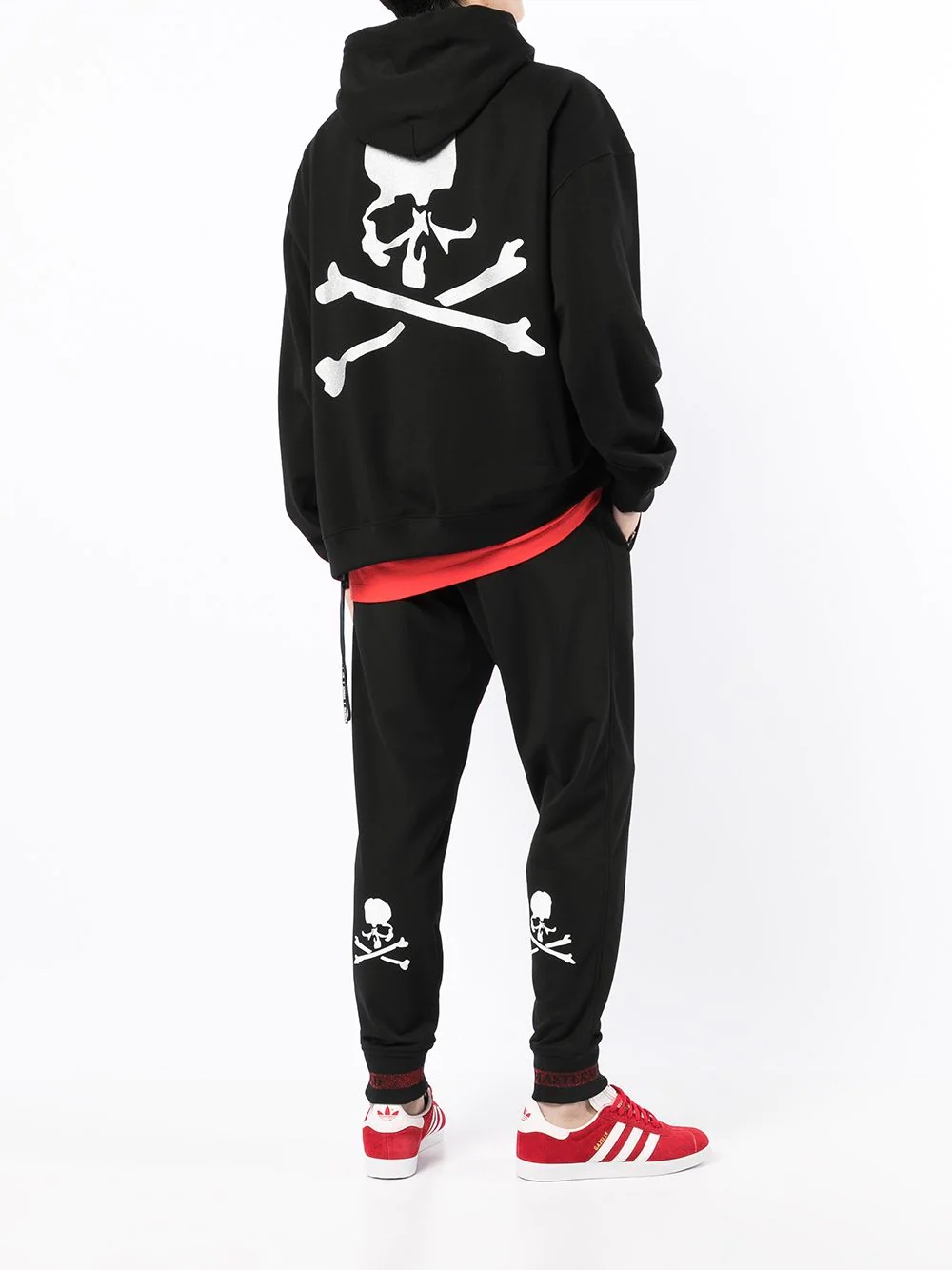 logo-print hooded sweatshirt - 2