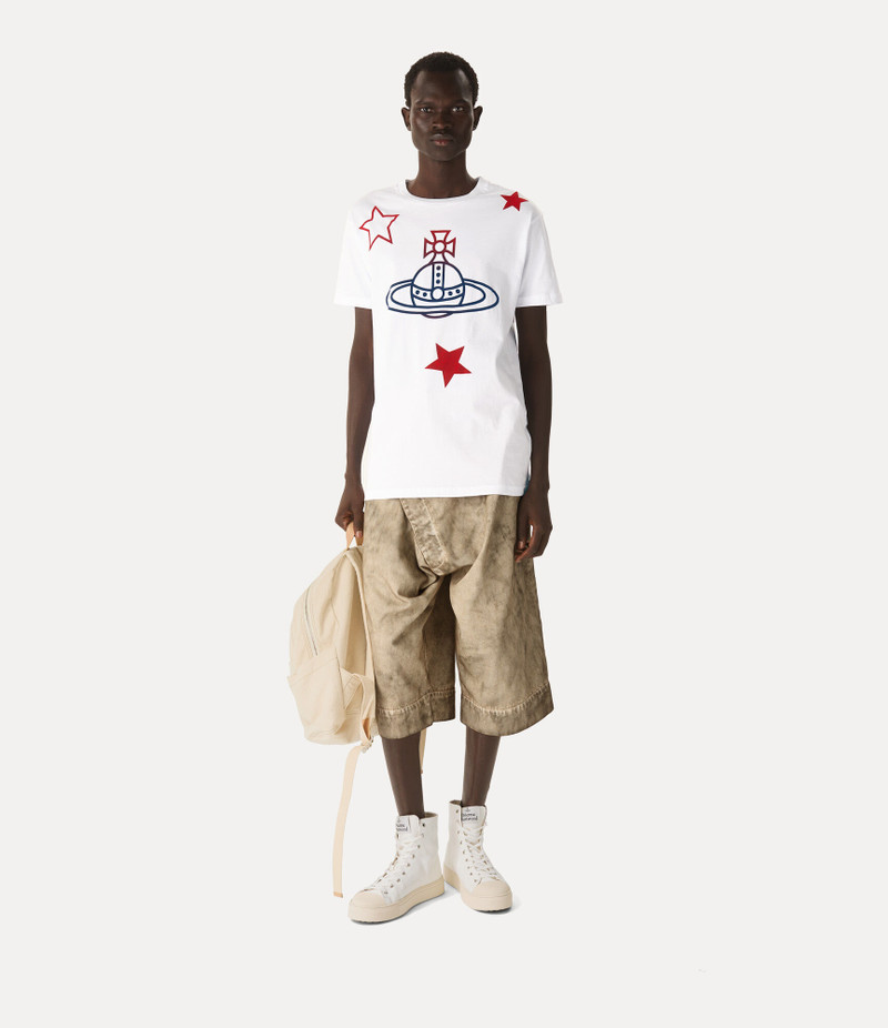 Vivienne Westwood ORB AND STARS CLASSIC T-SHIRT outlook