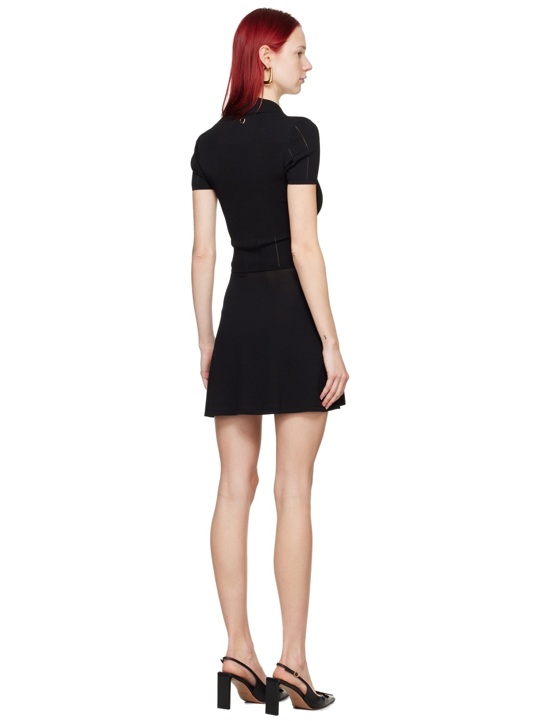 Black Les Classiques 'La mini robe Yauco' Minidress - 3