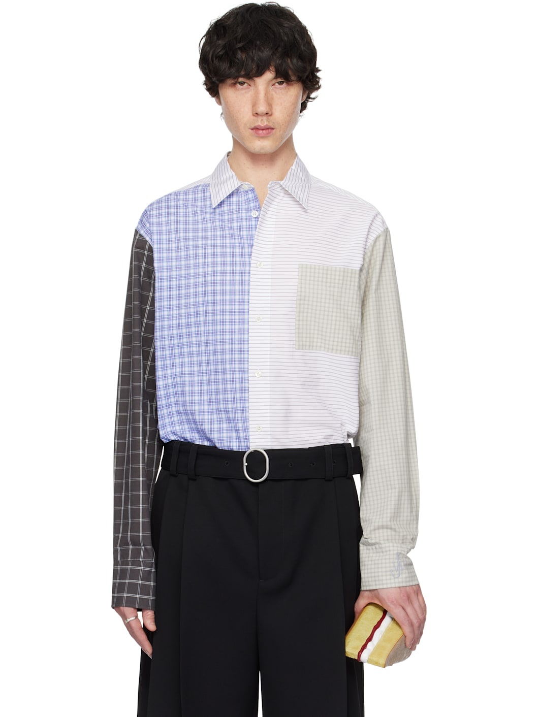 Multicolor Patchwork Shirt - 1