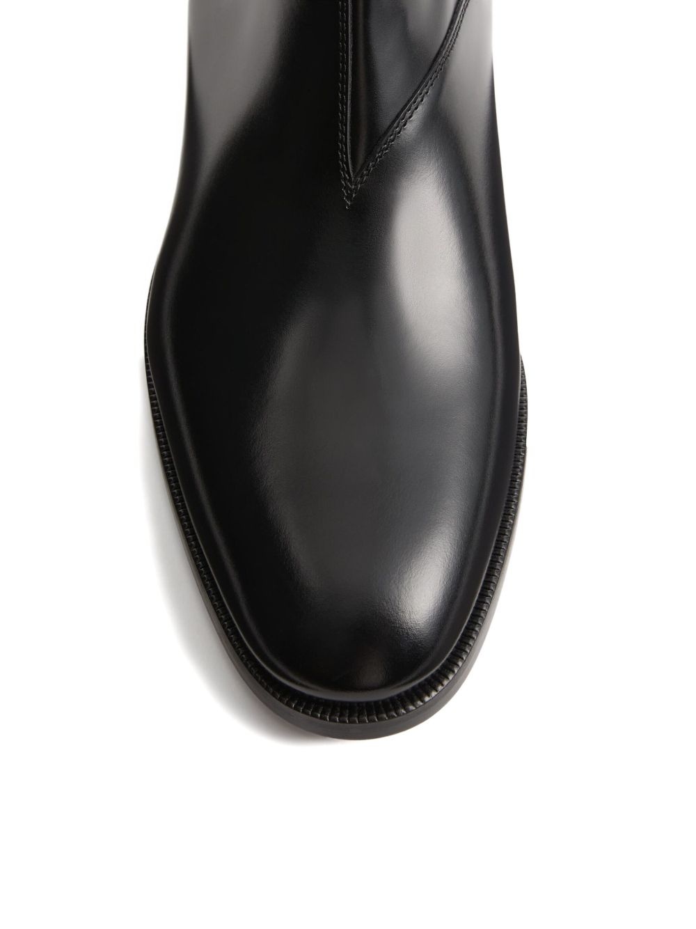 Pas Des Dieux VLogo signature calfskin ankle boots - 5
