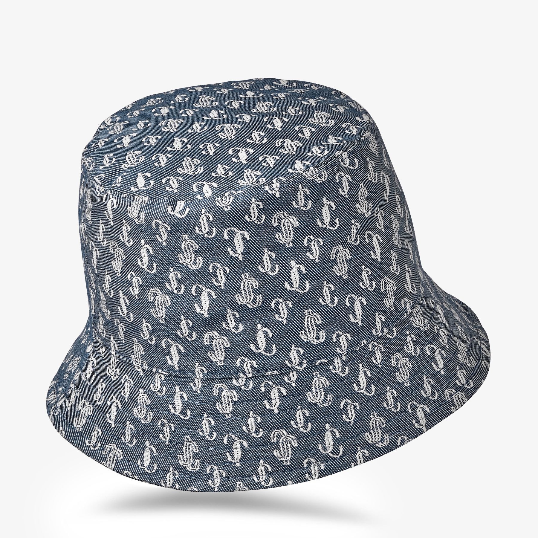 Renata
Denim JC Monogram-Jacquard Bucket Hat - 2