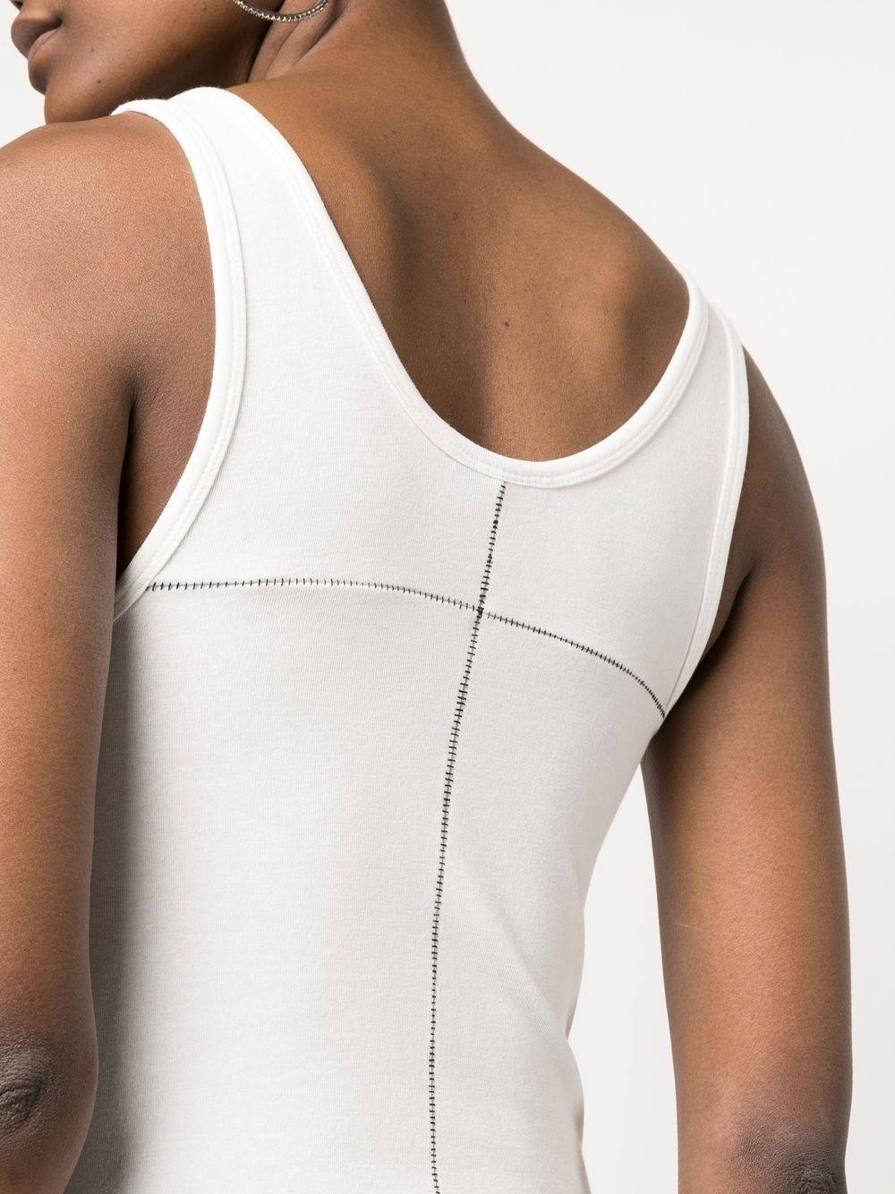 scoop- neck sleeveless top - 5
