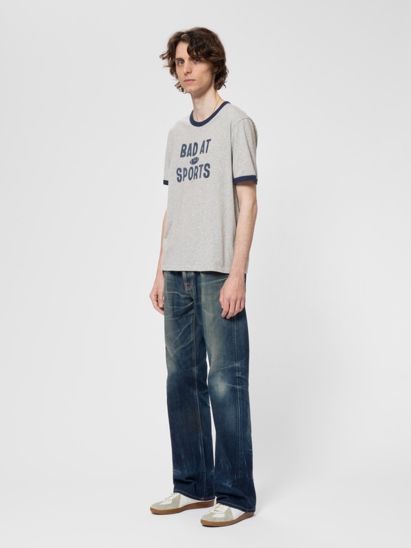 Ricky Bad At Sport T-Shirt Greymelange - 3