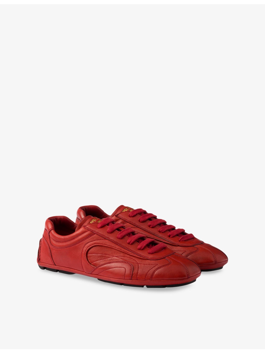 Montecarlo Re-Edition 2005 Antiqued Leather Low-Top Trainers - 3
