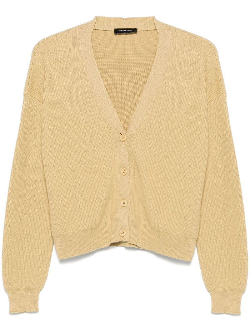 V-neck cardigan 1