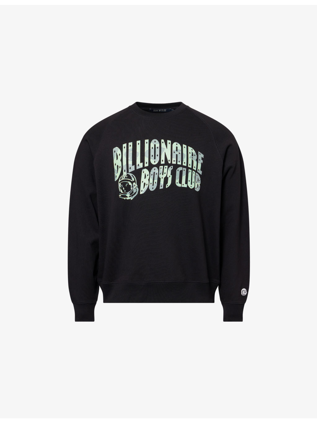 Tritone Arch Logo-Print Crewneck Cotton-Jersey Sweatshirt - 1