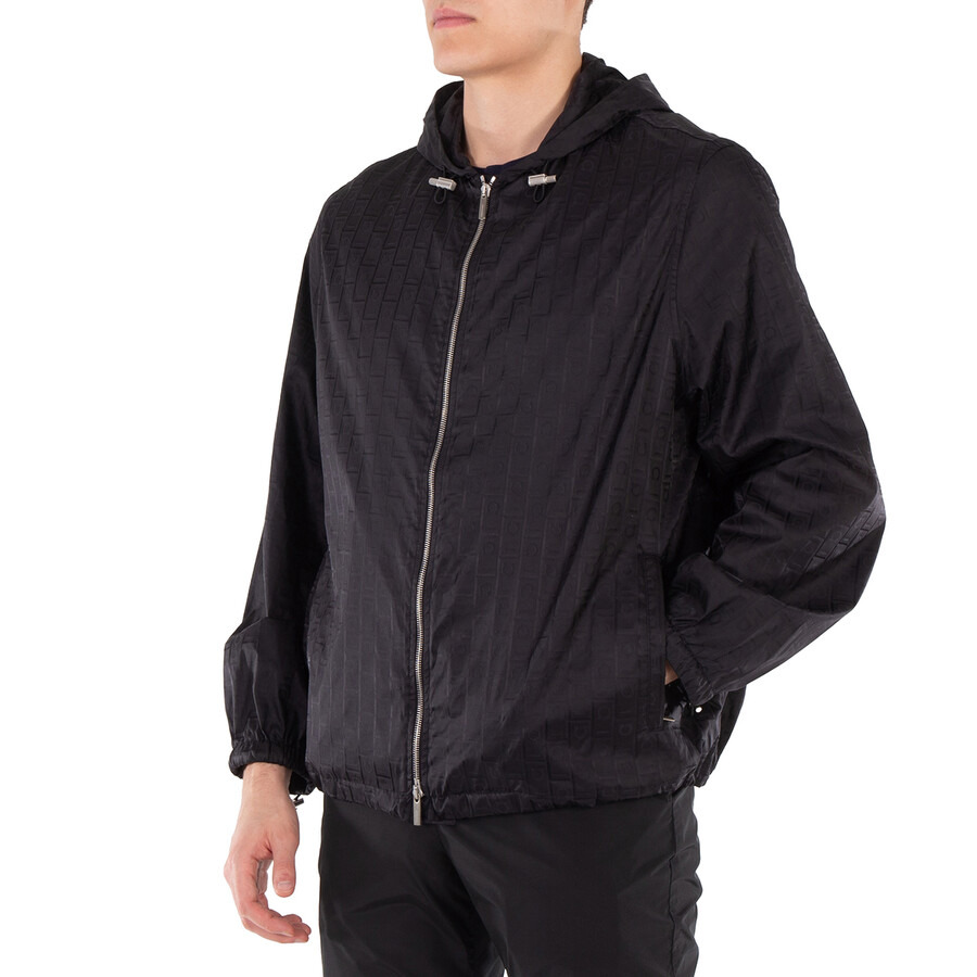 Ferragamo Gancini-Jacquard Rain Jacket - 2