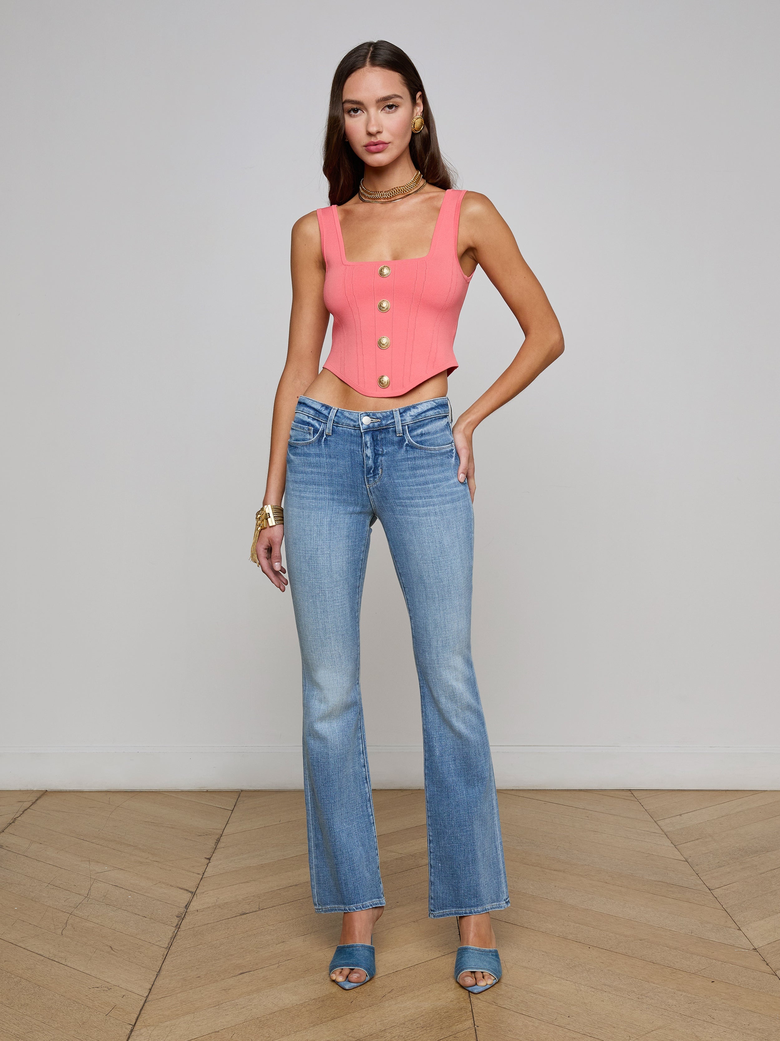 Cara Low-Rise Bootcut Jean - 2
