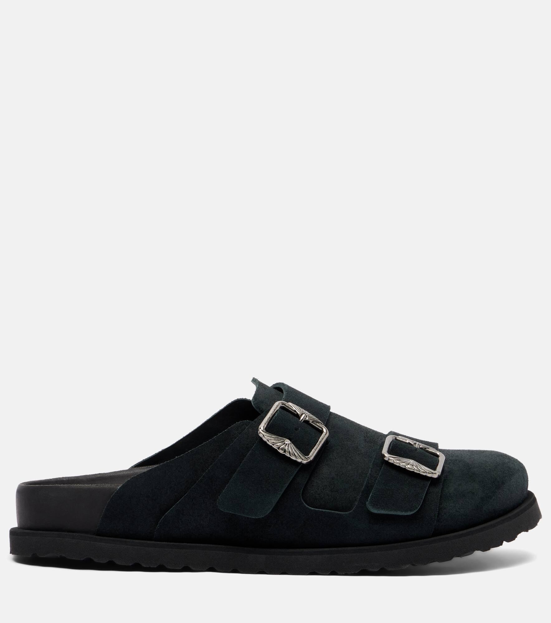 222 West suede clogs - 4
