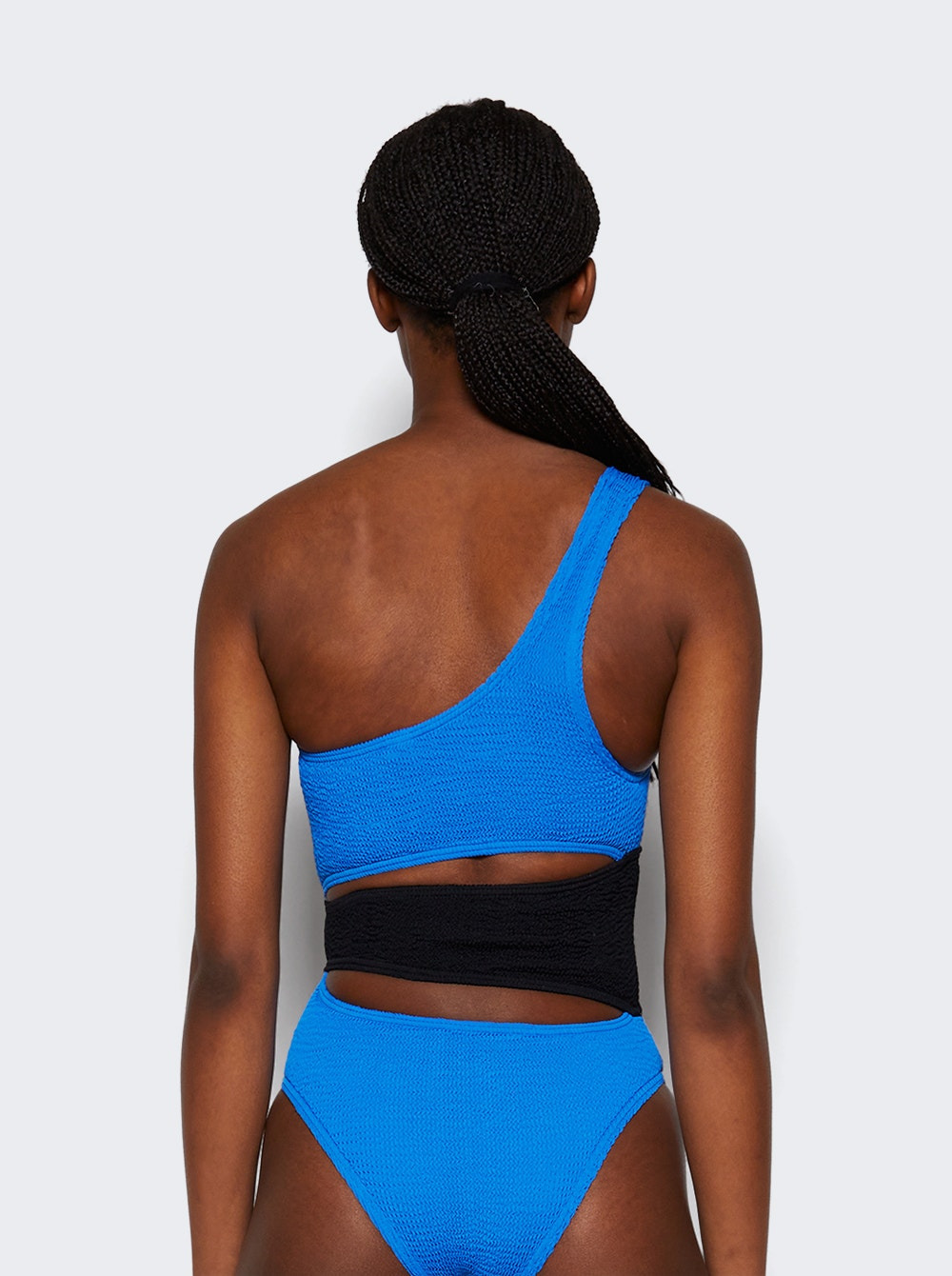 Splice Rico One-Piece Swimsuit Cobalt and Black - 5