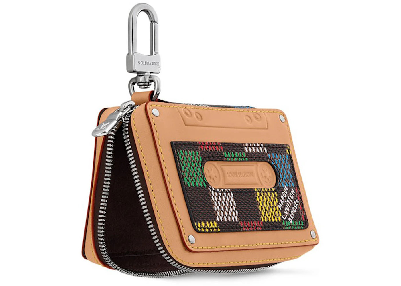 Louis Vuitton LV Tape Key Holder and Bag Charm Multicolor - 2