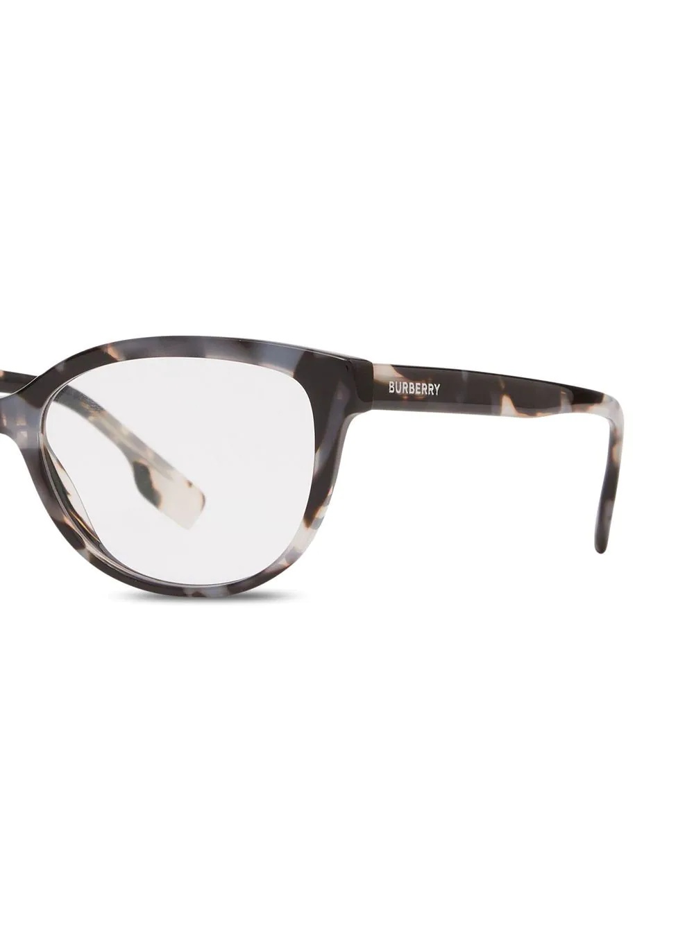 tortoiseshell-effect square-frame glasses - 3