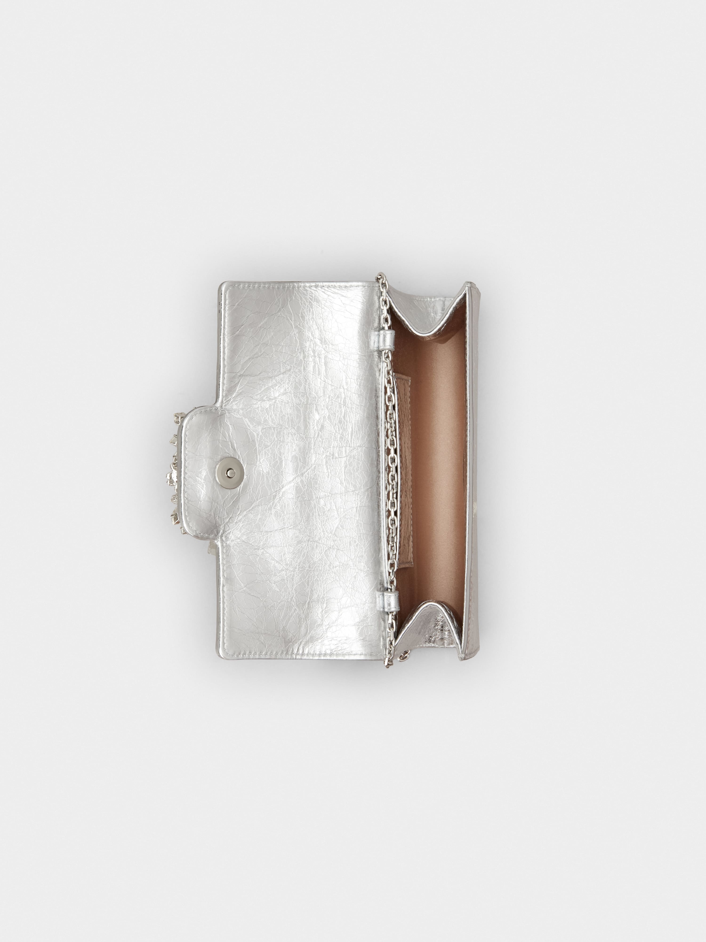 Efflorescence Mini Clutch in leather - 4