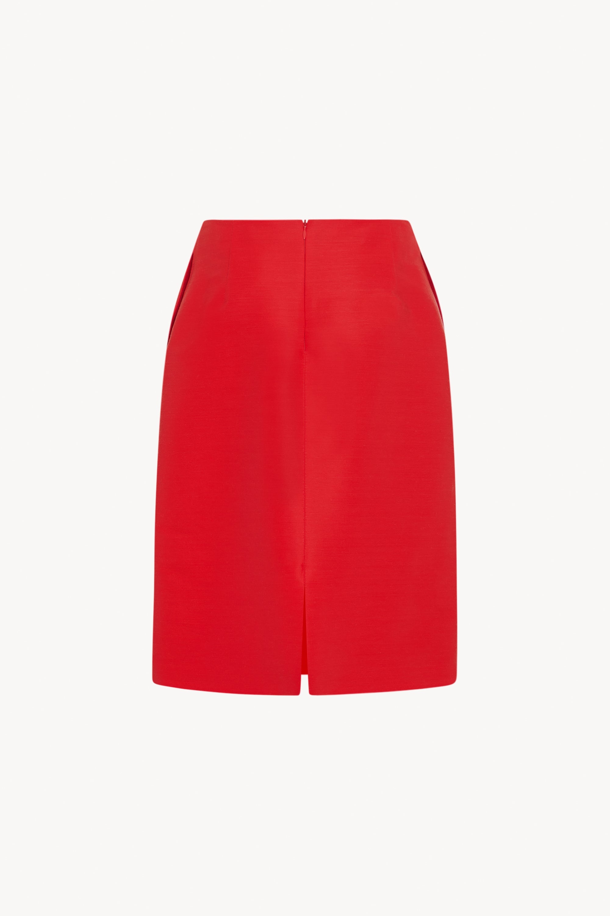 Corinna Skirt in Coated Wool - 2
