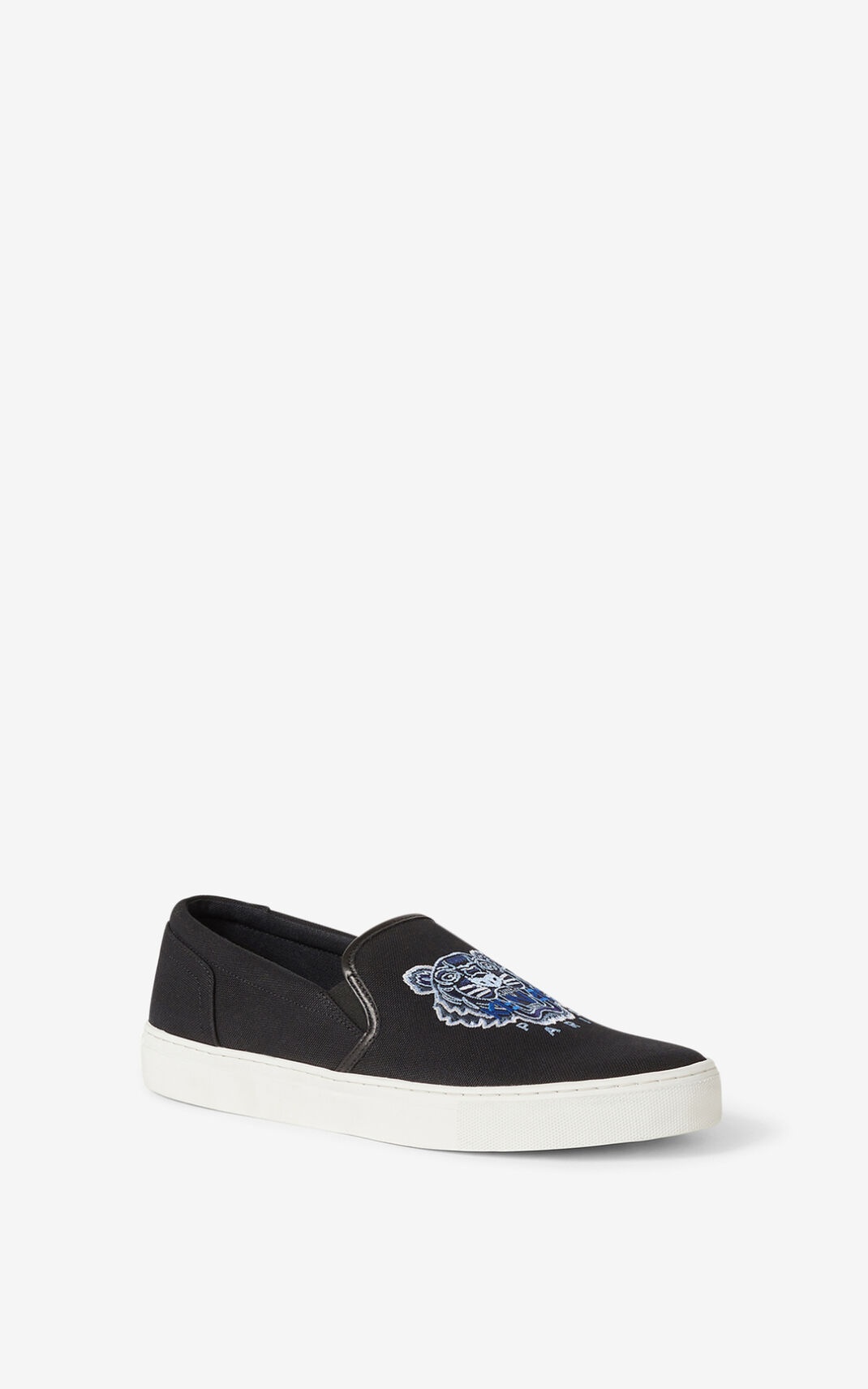 K-SKATE Tiger canvas slip-on sneakers - 3