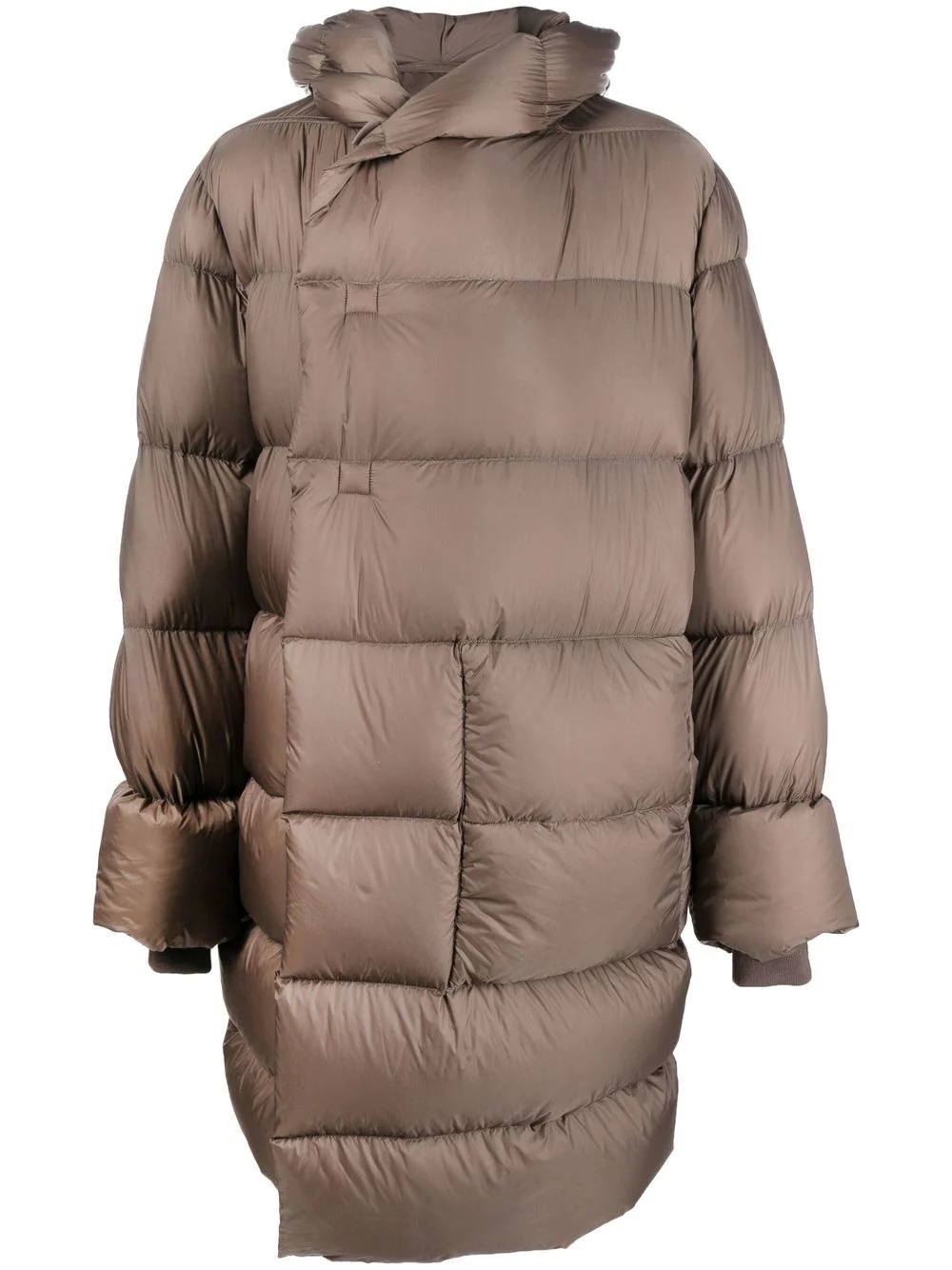 feather-down padded coat - 1