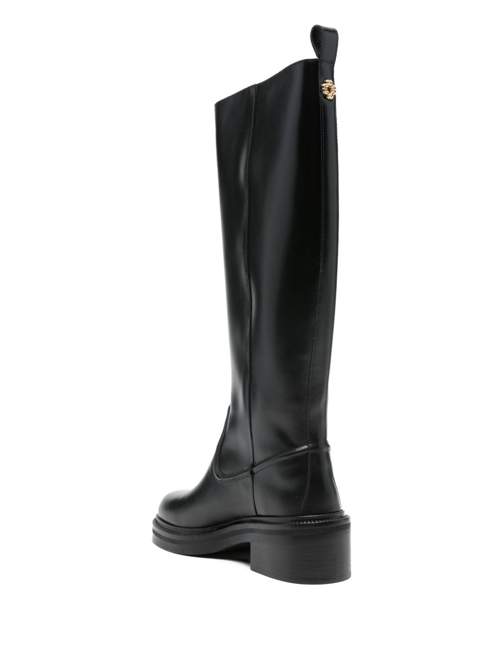leather knee-high boots - 3