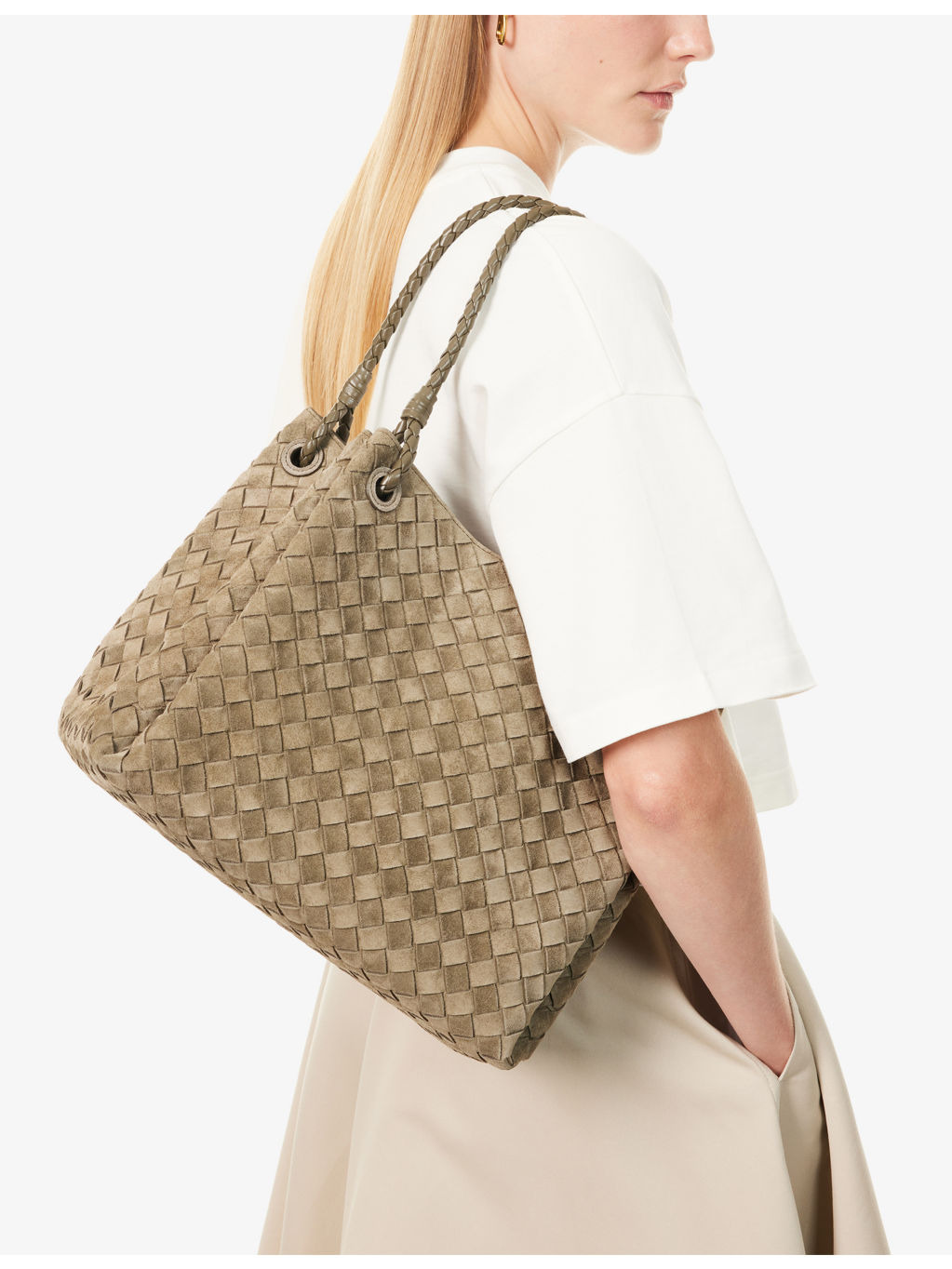 Parachute Large Suede Shoulder Bag - 2