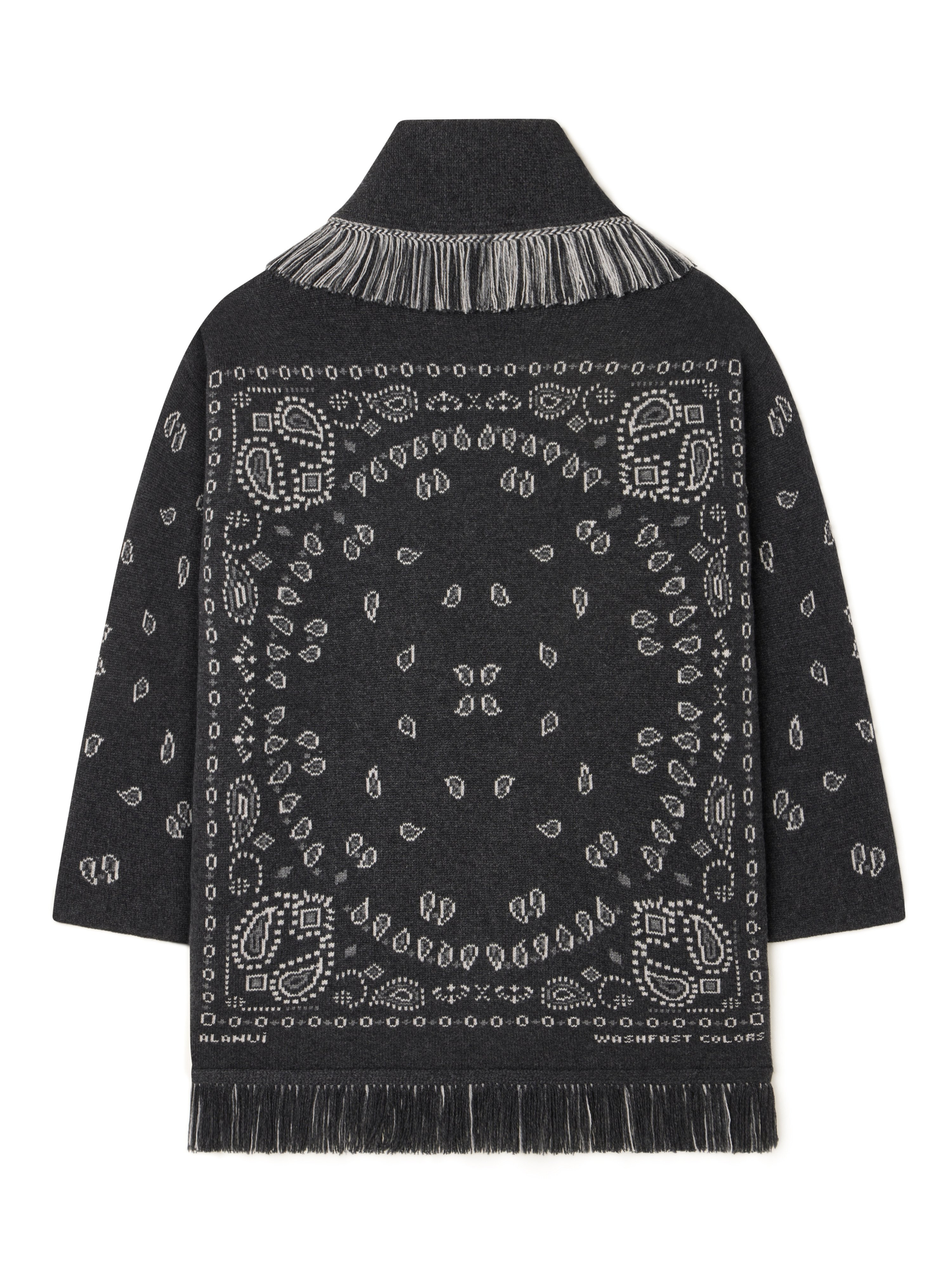Bandana Jacquard Cardigan - 3