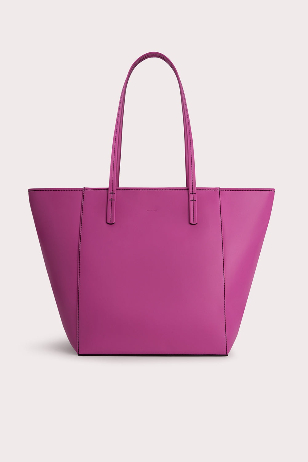 Club Tote Fuchsia Box Calf Leather 1