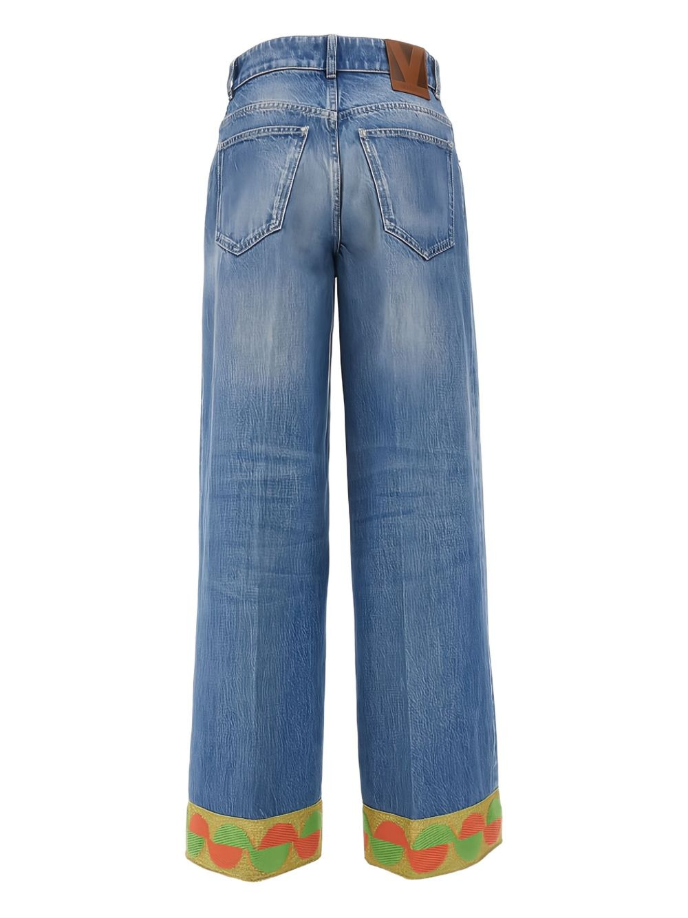 wide-leg jeans - 2