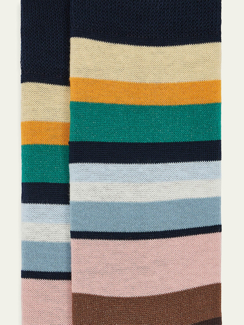 Paul Smith Men's Marek Color-Block Cotton Crew Socks outlook