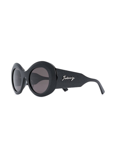 BALENCIAGA round-frame sunglasses outlook