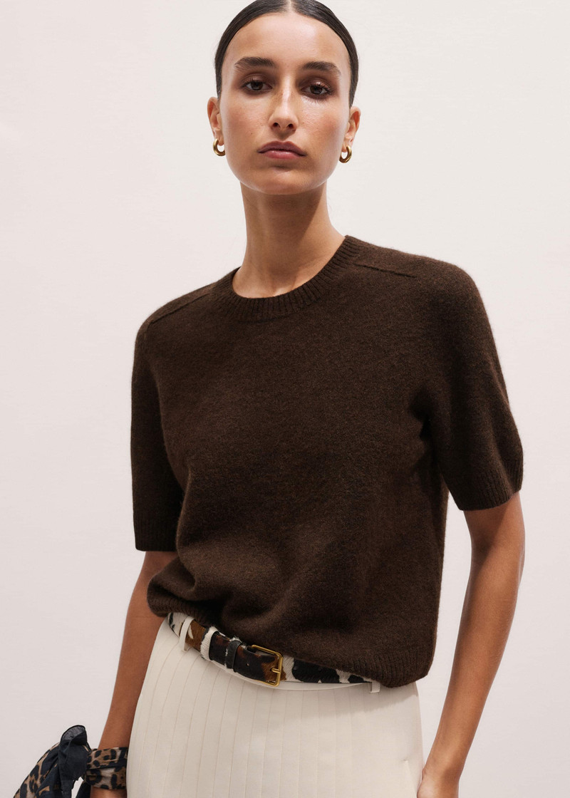 Felted Knit Tee 1