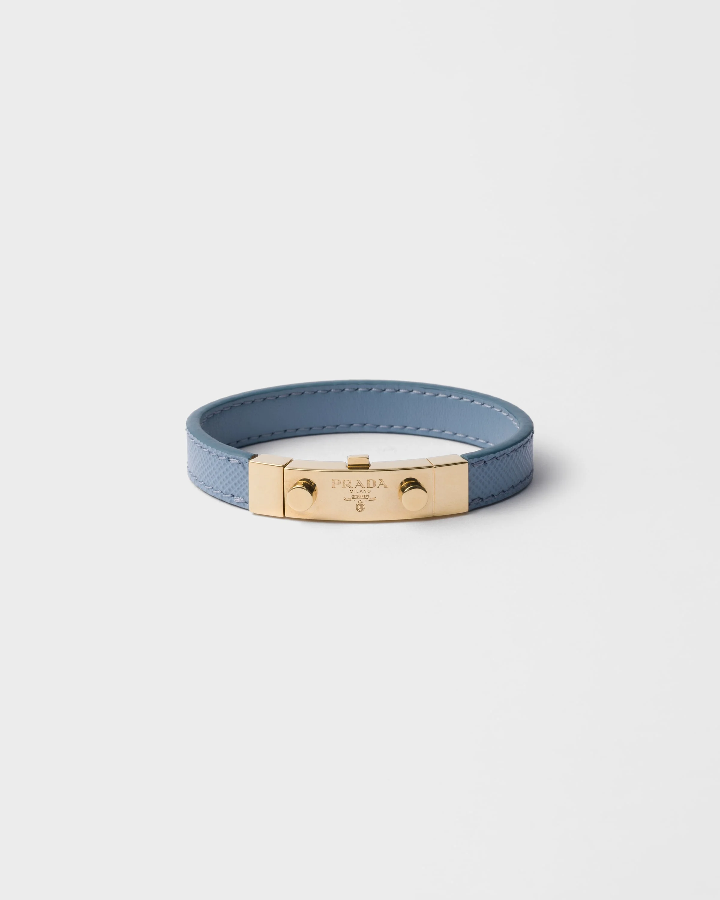Saffiano leather bracelet - 1