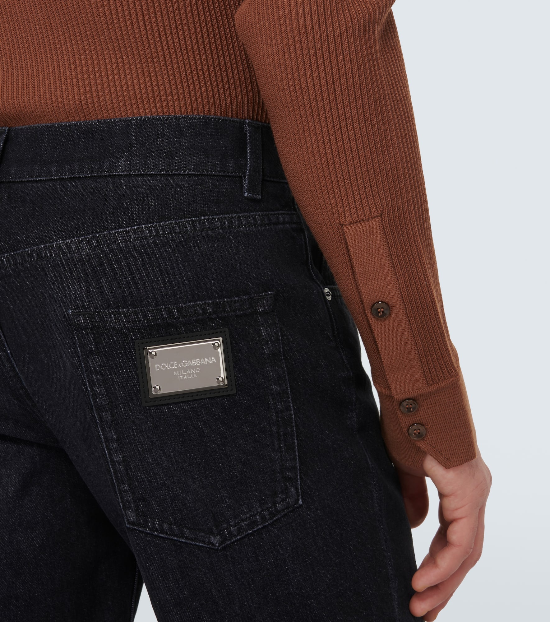 Distressed slim jeans - 5