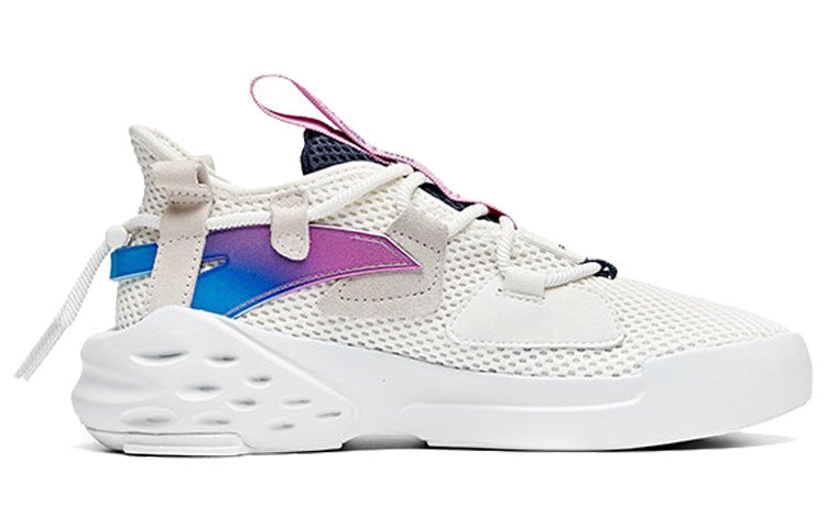 (WMNS) ANTA Shock the Game Low 'White Blue' 122028086-1 - 2