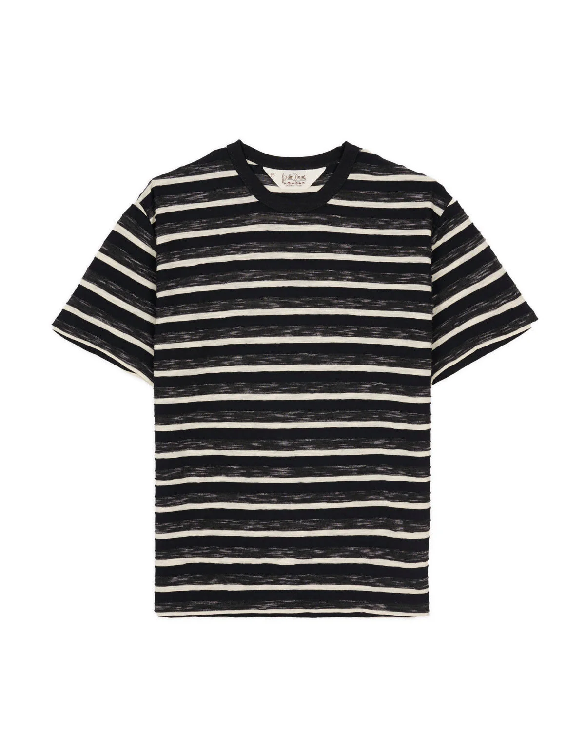 Casey Striped T-shirt - Black - 1