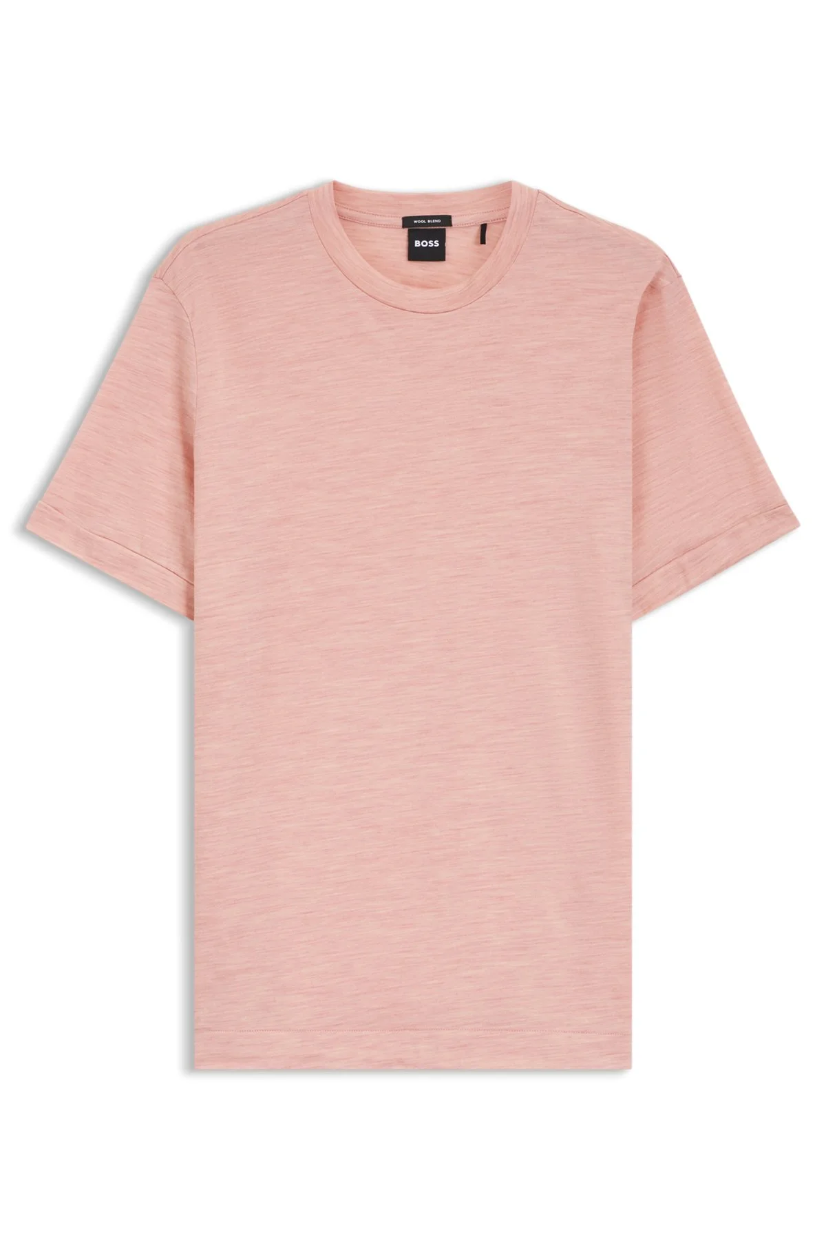 WOOL-BLEND T-SHIRT IN A REGULAR FIT - 1